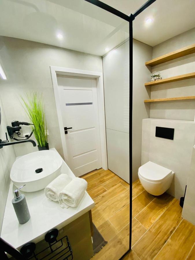 Nadmotlawie Apartments Gdansk Old Town Riverview ภายนอก รูปภาพ