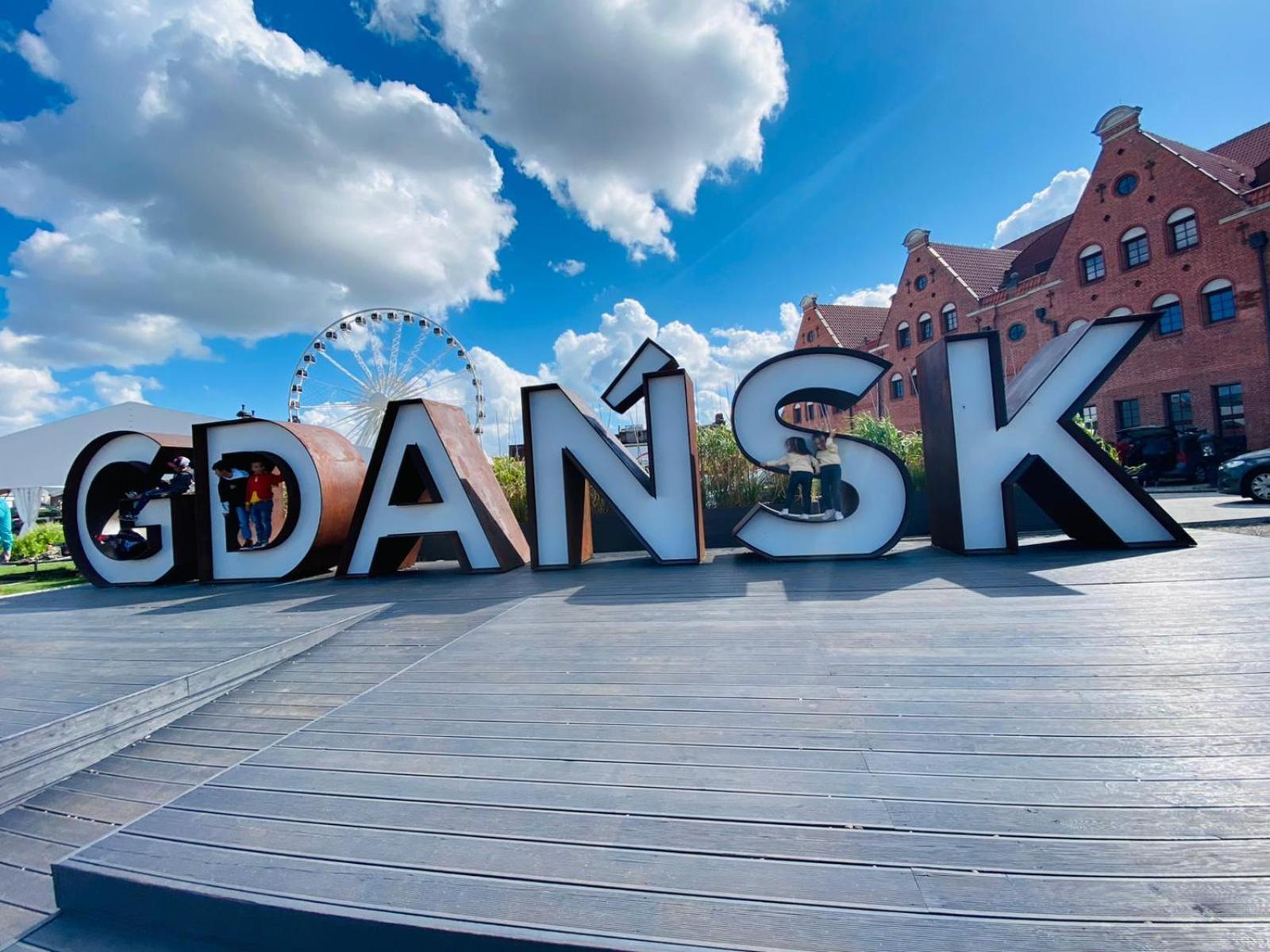Nadmotlawie Apartments Gdansk Old Town Riverview ภายนอก รูปภาพ